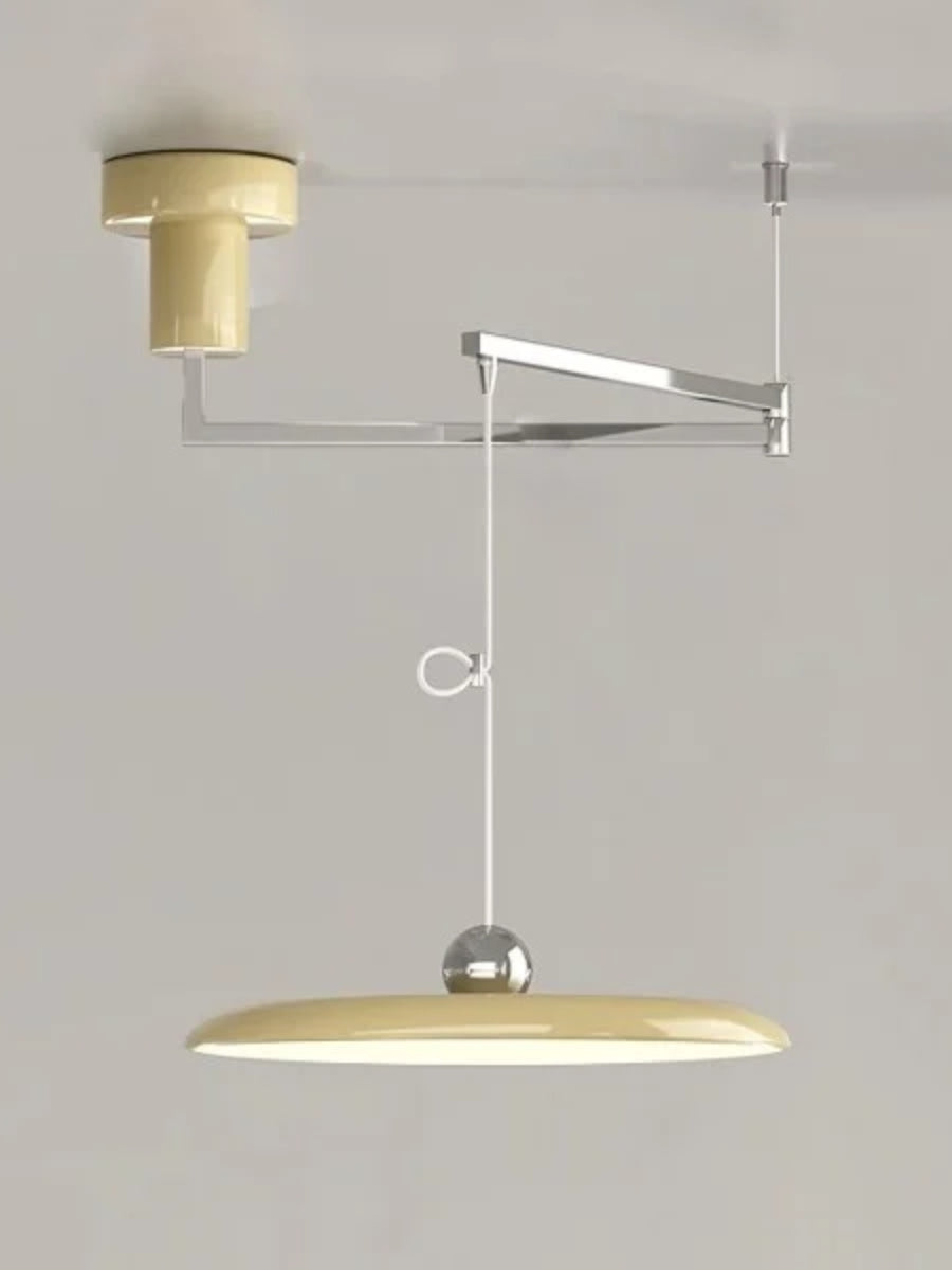 Verstelbare Hanglamp met Zwenkarm – Minimalistische Industriële Verlichting Metaal | Sansoti