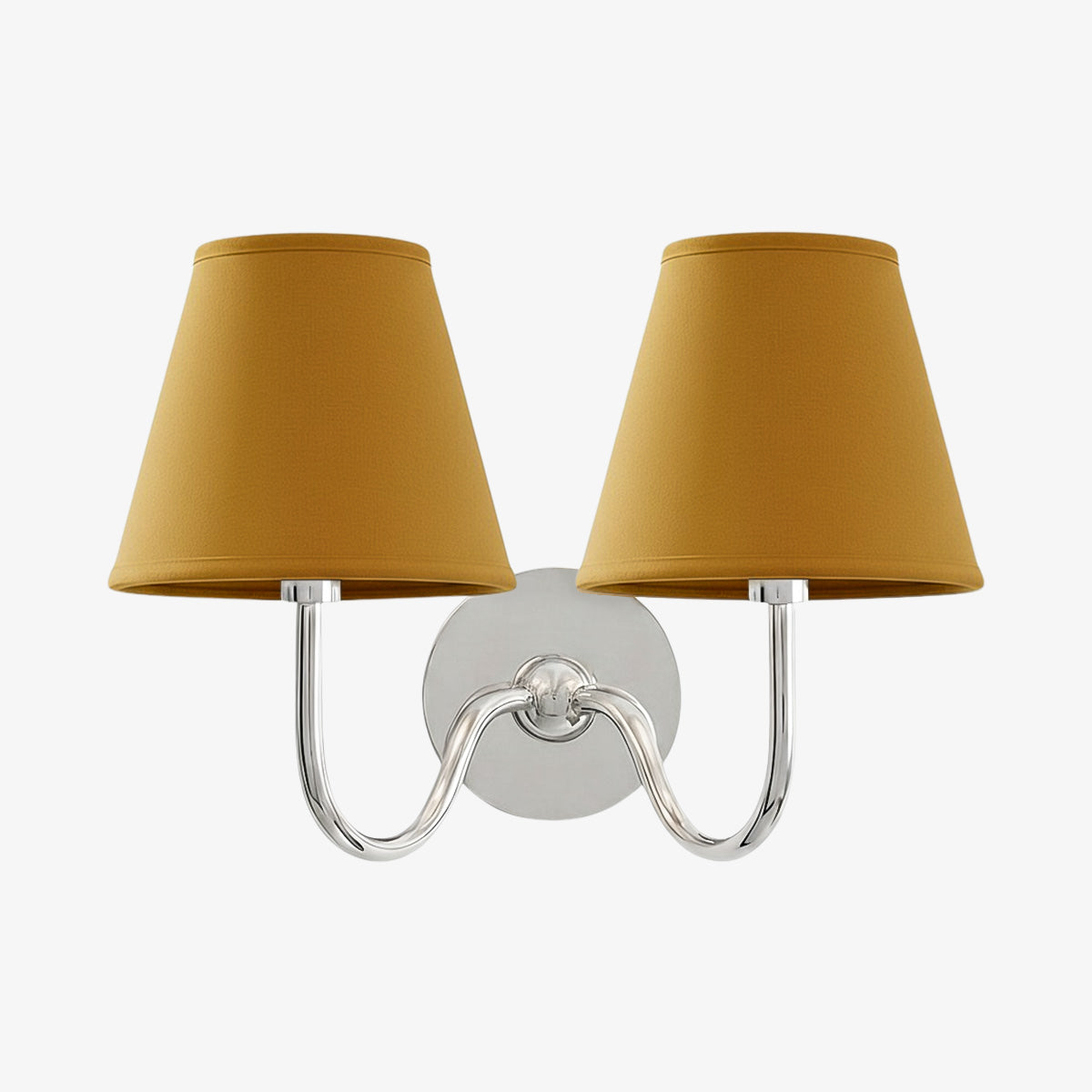 Wandlamp met Geplisseerde Stoffen Kap – Klassieke Verlichting voor Slaapkamer en Woonkamer | Sansoti