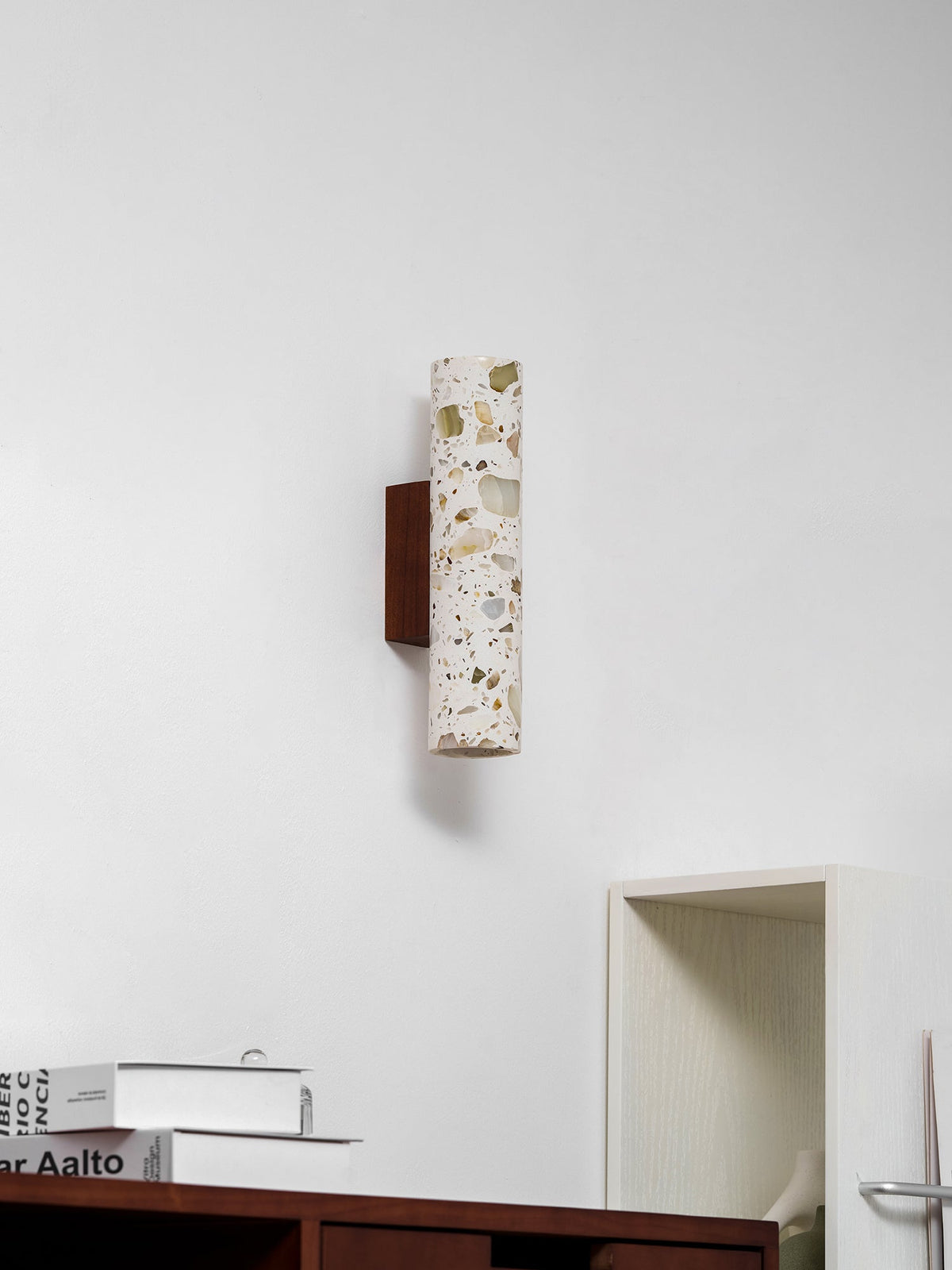 Cilindrische Wandlamp met Diffuus Licht - G9 Fitting - Dimbaar - Modern Design voor Woonkamer Slaapkamer | Sansoti