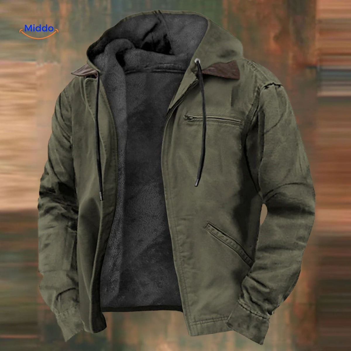 Hoodie mit 3D-Druck und Kapuze aus Polyester, Relaxed Fit, Unisex, farbige Muster, lässiger Streetwear-Pullover | Sansoti