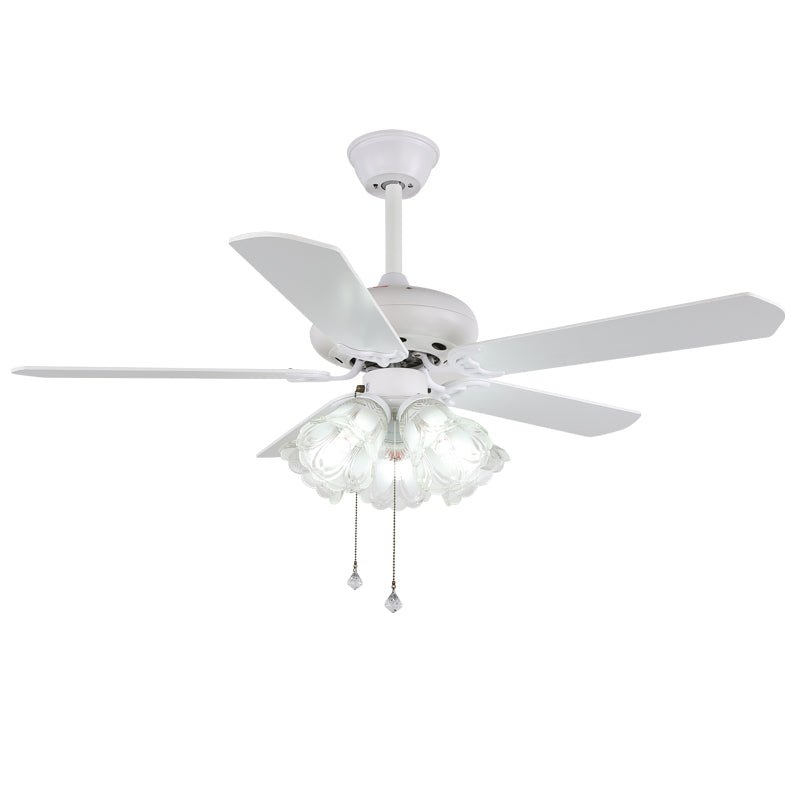 Ventilateur de plafond ludique Carlo avec éclairage — design coloré ventilateur enfant avec 6 vitesses et télécommande ø107 cm | Sansoti