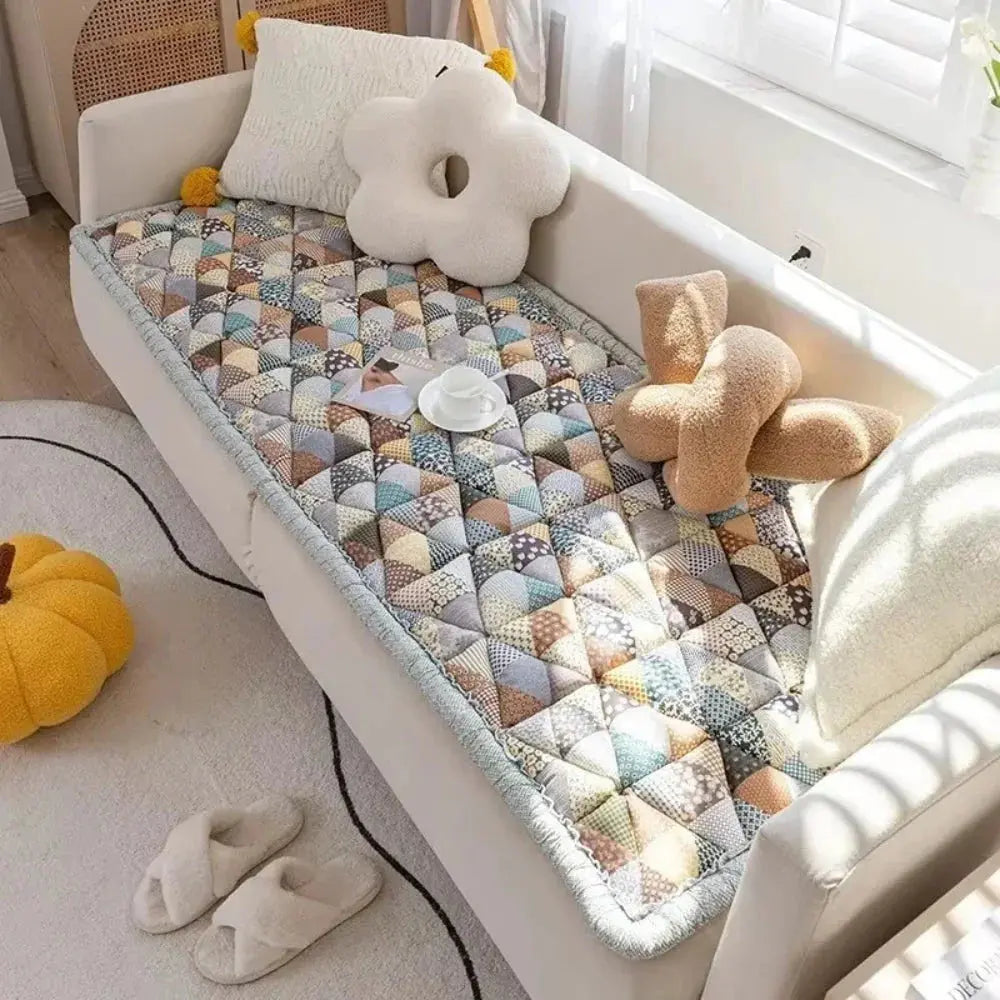 Zachte Bloemen Bankhoes – Wasbare Petmat voor Katten en Honden – Beschermhoes Bank | Sansoti