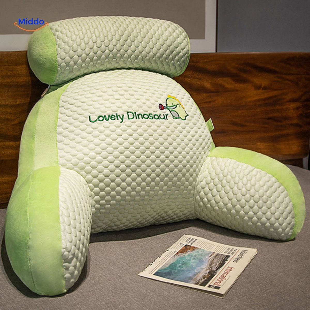 Backrest Cushion with Cute Prints for Sofa and Bed 60-70cm Lumbar Cushion Playful Designs Home Comfort | Sansoti