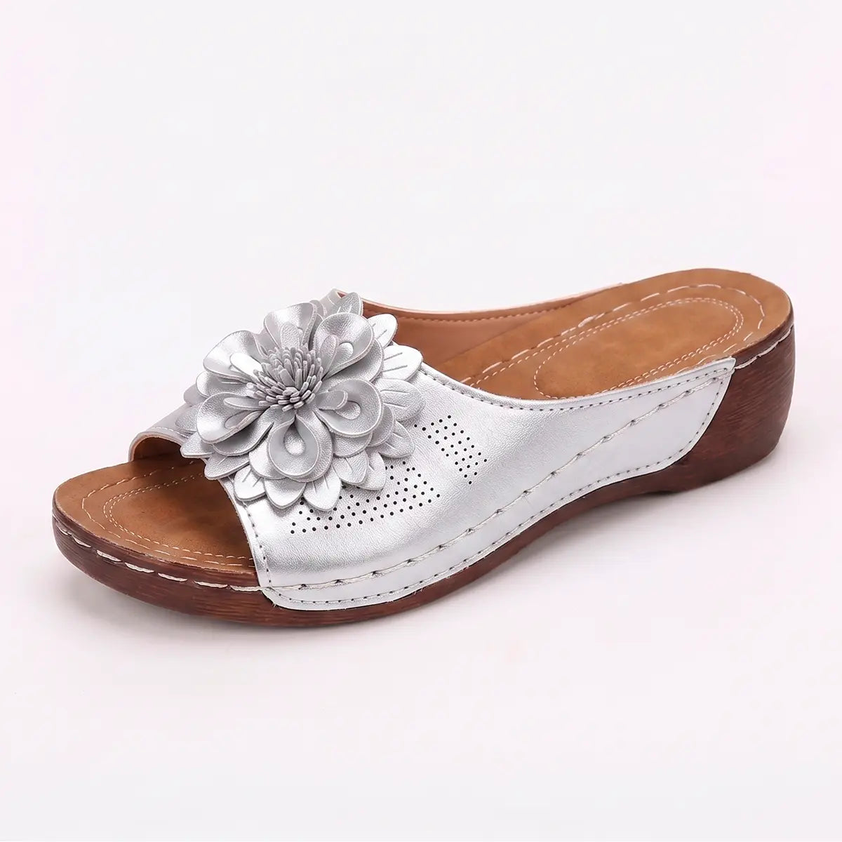 Comfortabele Damesloafers met Zachte Voetbed Zwart Wit Rood Geel Goud Beige Navy Bruin Zilver Instapper Platte Schoenen Dames Werkschoenen Casual Wandelschoenen | Sansoti