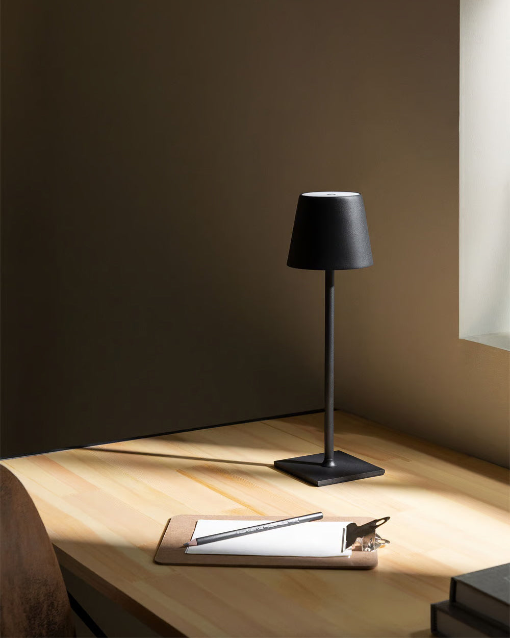 Oplaadbare LED Tafellamp Draadloos met Ingebouwde Batterij – Dimbaar Aanraakbediening 3000K-6000K 550 lm | Sansoti