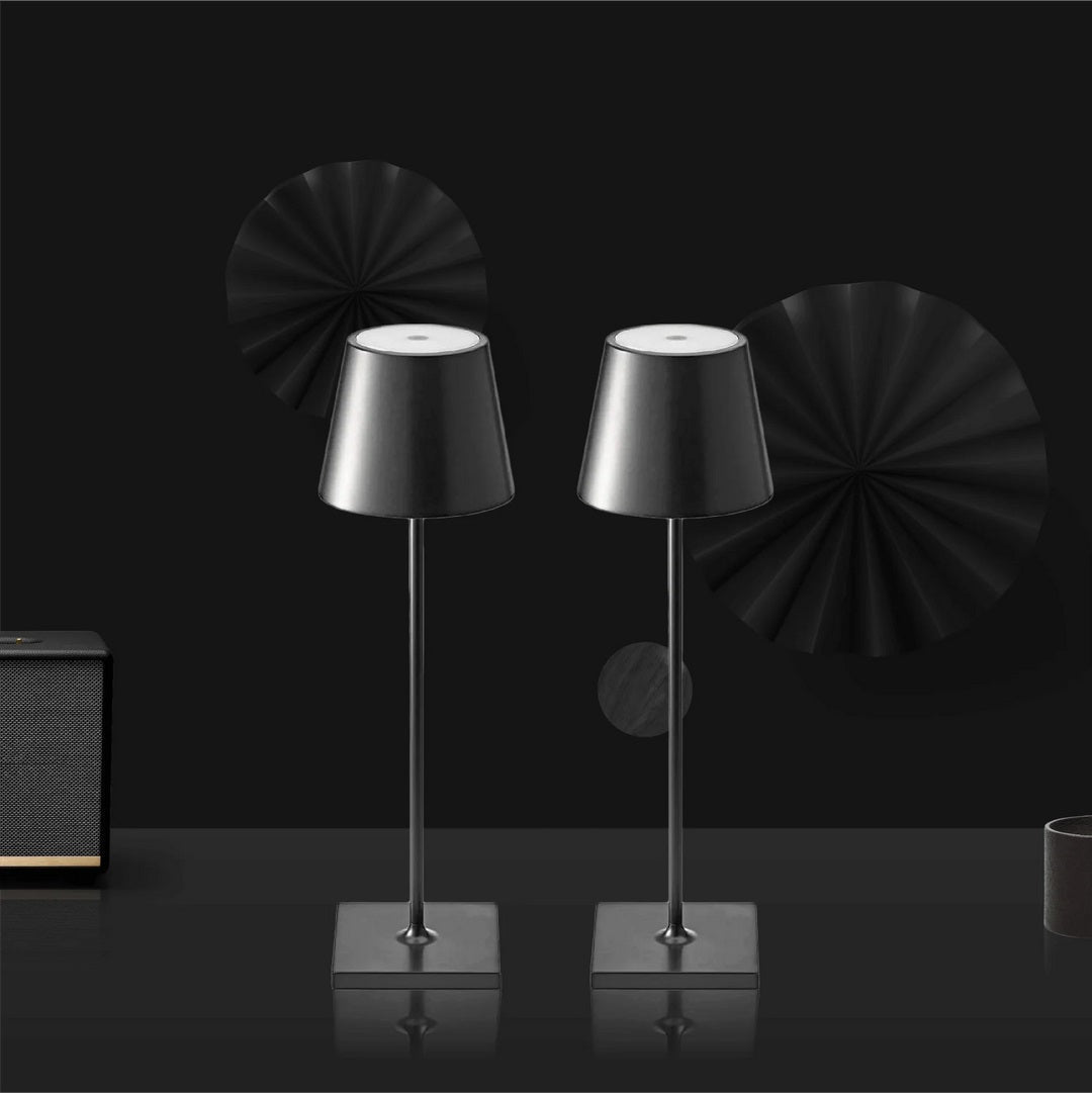 Oplaadbare LED Tafellamp Draadloos met Ingebouwde Batterij – Dimbaar Aanraakbediening 3000K-6000K 550 lm | Sansoti