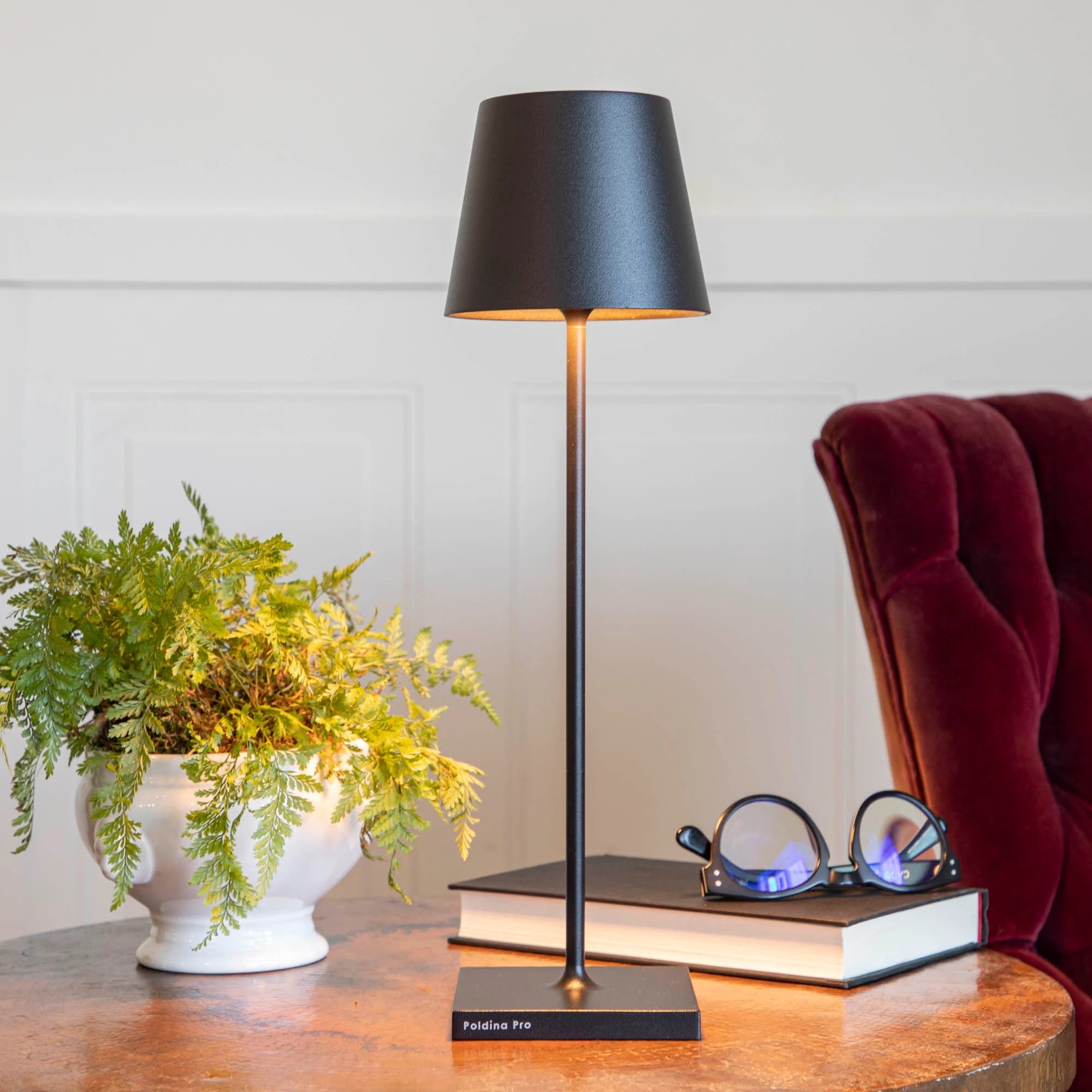 Oplaadbare LED Tafellamp Draadloos met Ingebouwde Batterij – Dimbaar Aanraakbediening 3000K-6000K 550 lm | Sansoti
