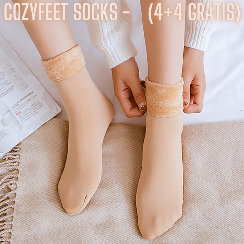 Wärmende Velours-Wintersocken im Set, Wollmischung, herrlich weich, dehnbar, rutschfest, Haussocken für Damen und Herren | Sansoti