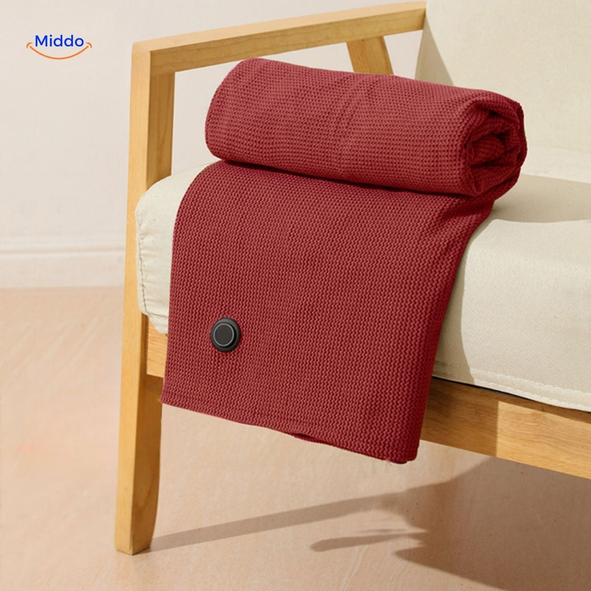 Châle chauffant USB 150x80cm en graphène – Chaleur douce en textile, intérieur et extérieur, couverture électrique pour les épaules | Sansoti