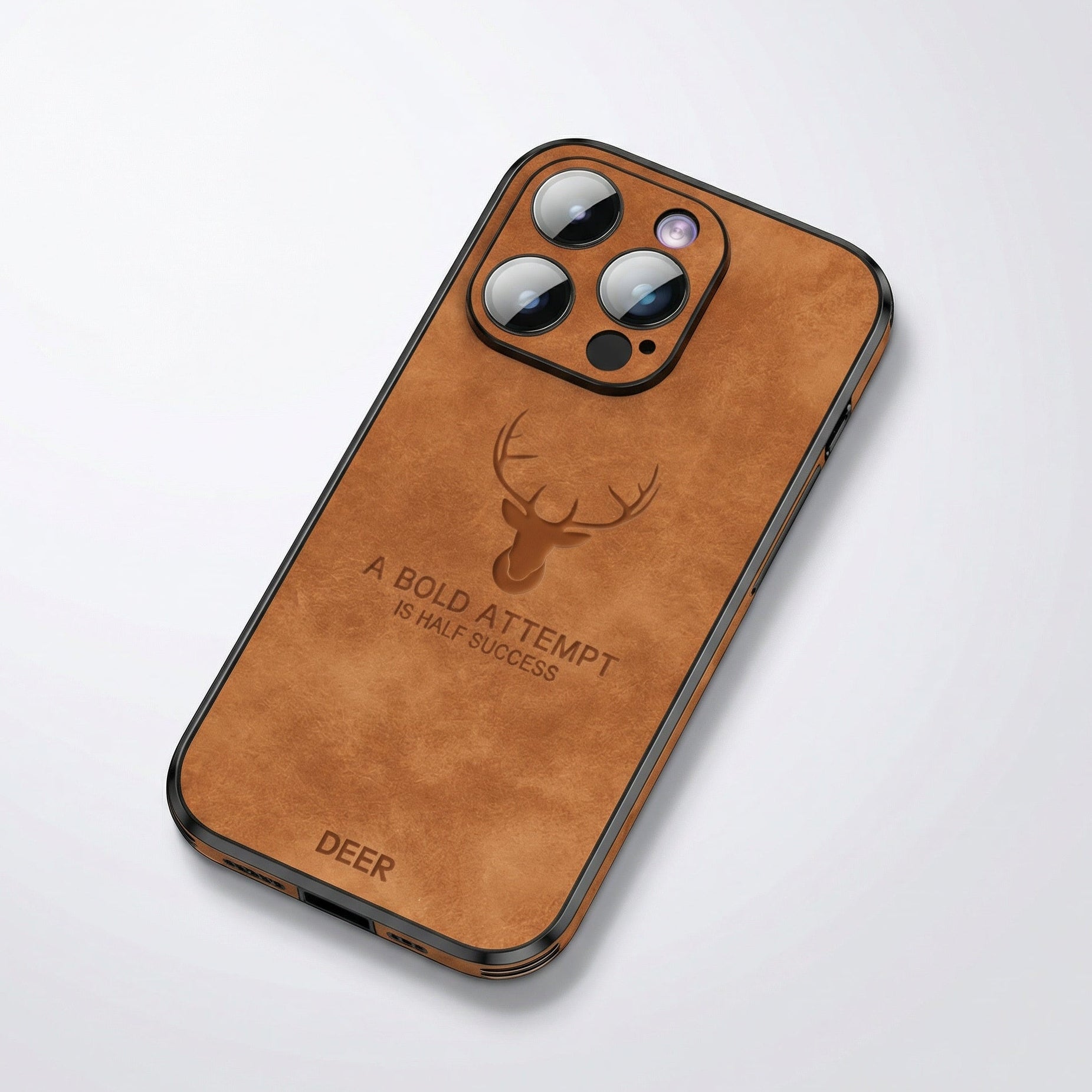 Smartphone Hoesje in Leerlook — Slank Design met Valbescheming & MagSafe-Compatibiliteit voor iPhone 16/15/14/13/12 | Sansoti