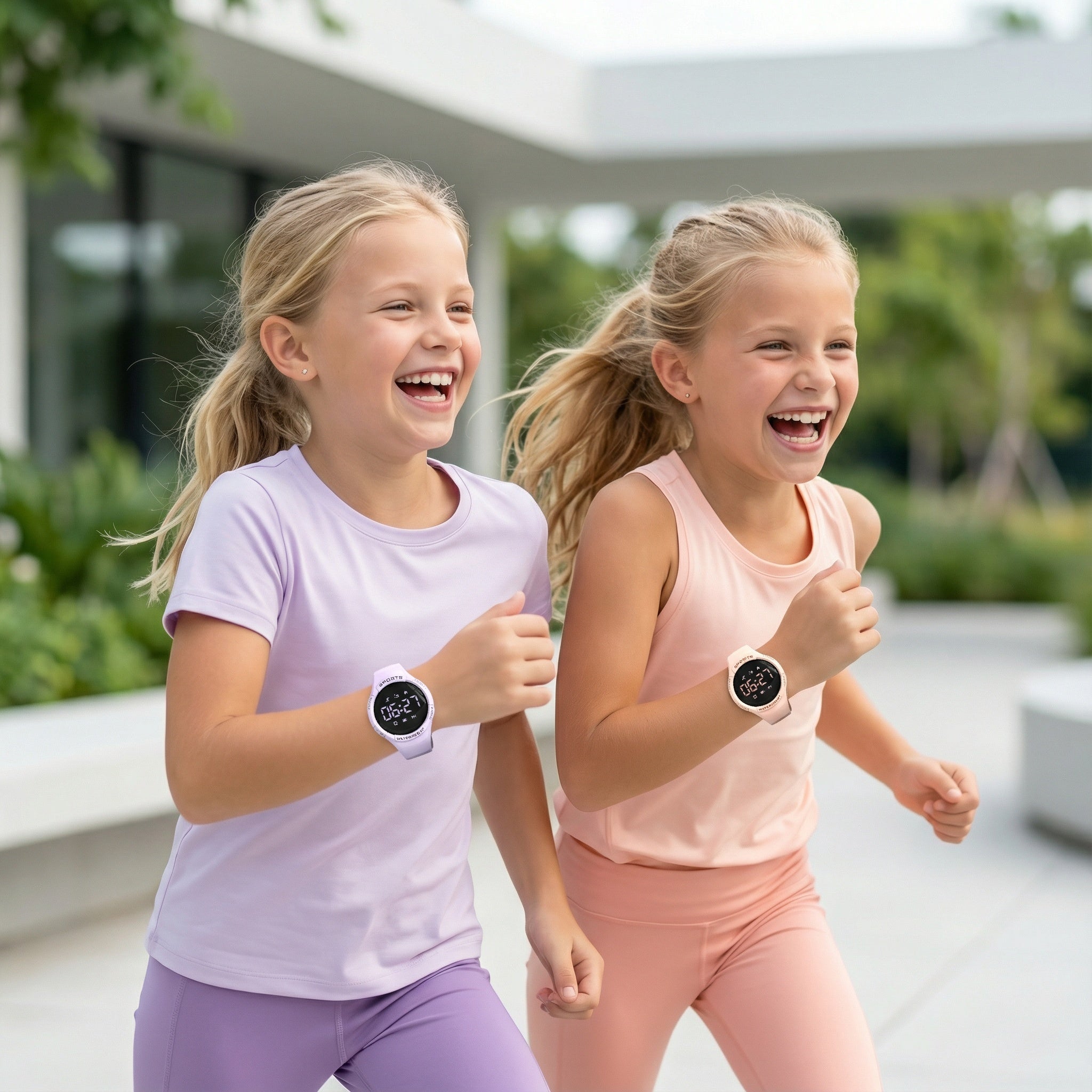 Smartwatch für Kinder mit IP68 Wasserdichtigkeit & 3D Sporttracking – Aktiver Tracker für Schule & Sport | Sansoti