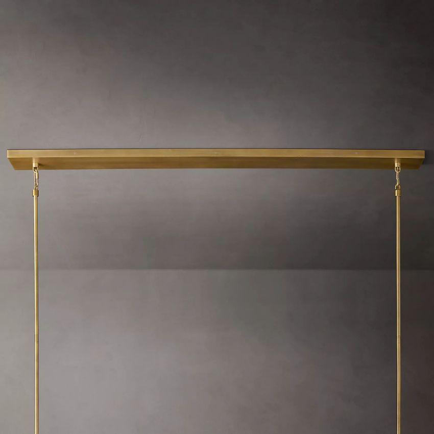 Kristallen Kroonluchter met Messing Frame en LED Verlichting voor Eetkamer Woonkamer Entree Plafondlamp | Sansoti