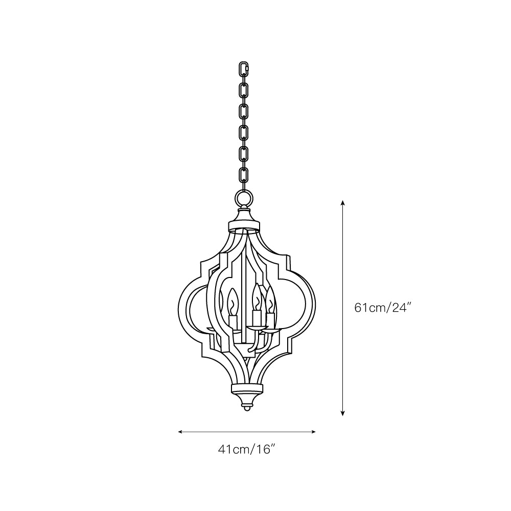 Houten Kroonluchter 4 Lampen Vintage Stijl Hanglamp Gerecycled Hout E12 E14 Fitting Landelijk Woonkamer | Sansoti