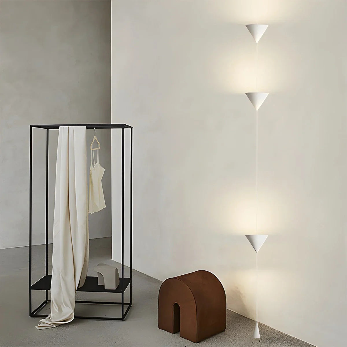Steh- bis Deckenlampe LED 3,5 Meter Verstellbar Wohnzimmer Schlafzimmer Minimalistische Stehlampe Designlampe Akzentbeleuchtung Homeoffice | Restfield