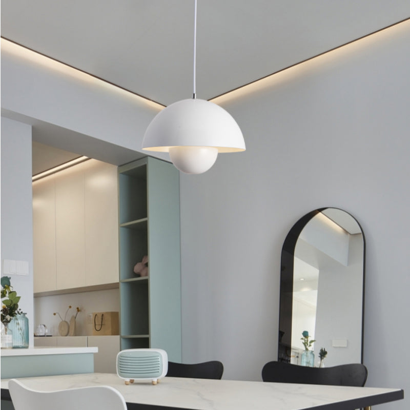 Hanglamp Bloempot Scandinavisch Design Kleurrijk E26 | Sansoti