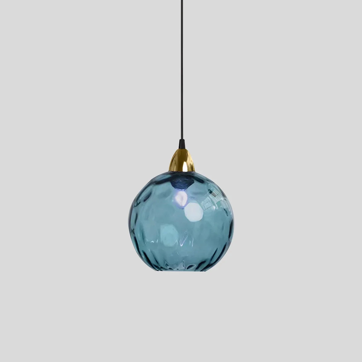 Suspension verre E26 20 cm gris table à manger salon chambre verre fumé lampe boule suspension éclairage d'ambiance | Restfield