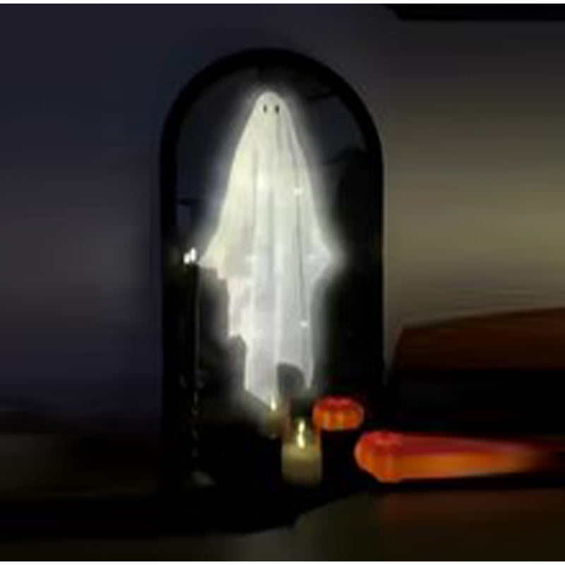 Hologram Ghost Wall Mirror Halloween Decoration Living Room Wall Decor Party Decoration Spooky Interior | Sansoti
