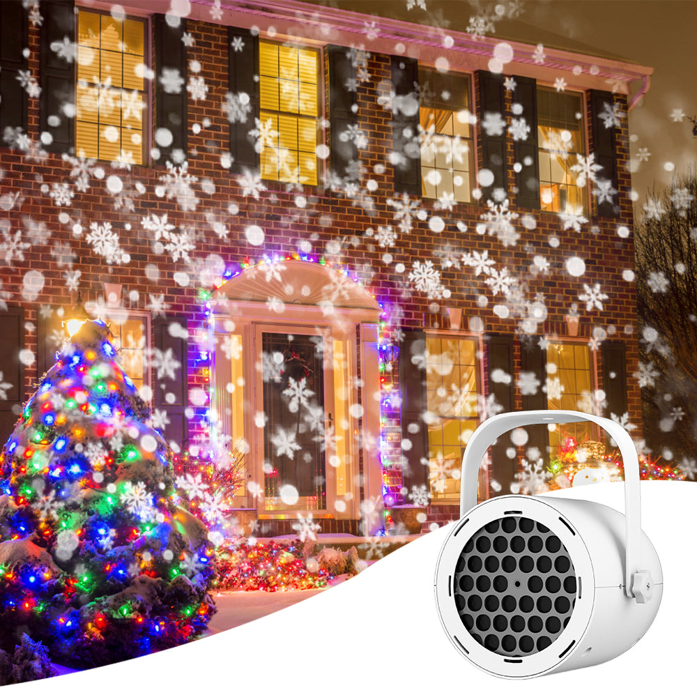 USB LED projector with Rotating Patterns for Party Lighting Halloween Christmas Snowflake Ambient Lighting | Sansoti