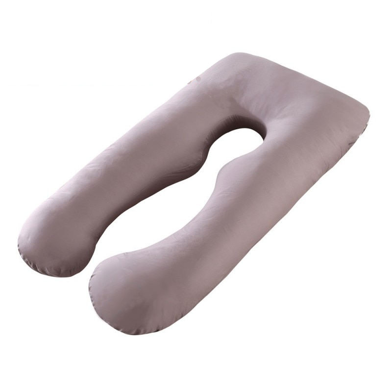 Zijligger Lichaamskussen 130x70cm Ergonomisch Zwangerschap Rugpijn Comfort Katoen Slaaphouding Ondersteuning | Sansoti