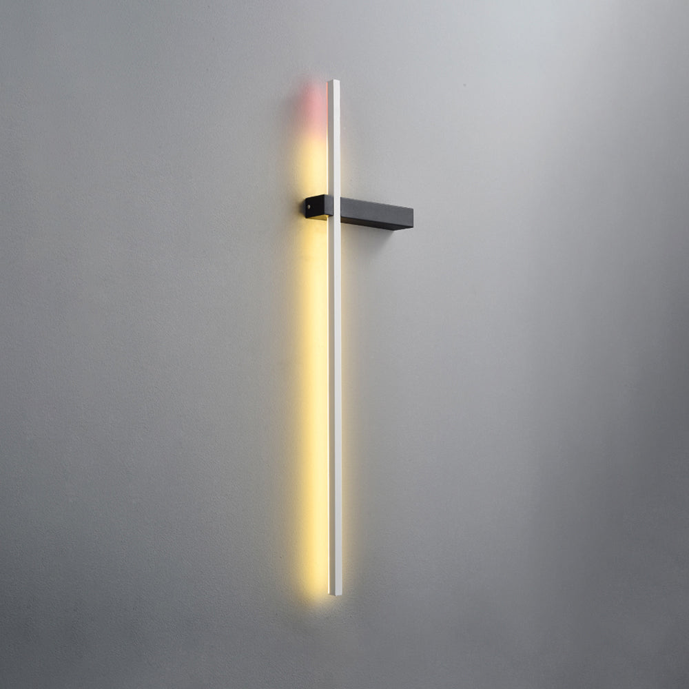 Linear Wall Lamp Multicolor Minimalist Metal Acrylic LED 60/90cm Dining Room Living Room Study | Sansoti