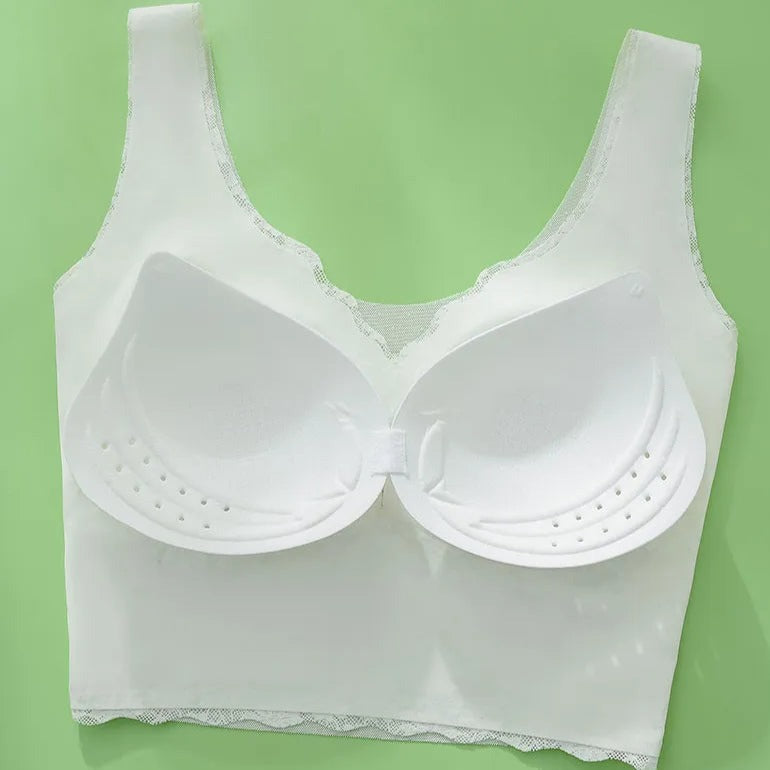 Postuur Correctie BH Draadloos Stretch Ademend Comfort Dag en Nacht Zachte Cup Brede Band Ergonomisch Design | Sansoti