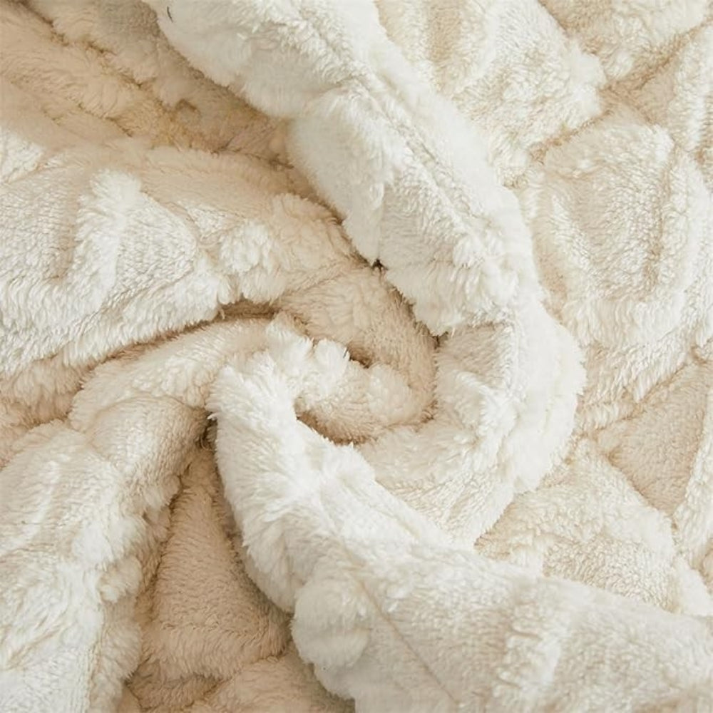 Sherpa Bankbeschermhoes – Gequilt Microfiber Bankovertrek met Anti-Slip voor 1-Zits 2-Zits 3-Zits 4-Zits Banken – Bescherming tegen Vlekken Stof Slijtage | Sansoti