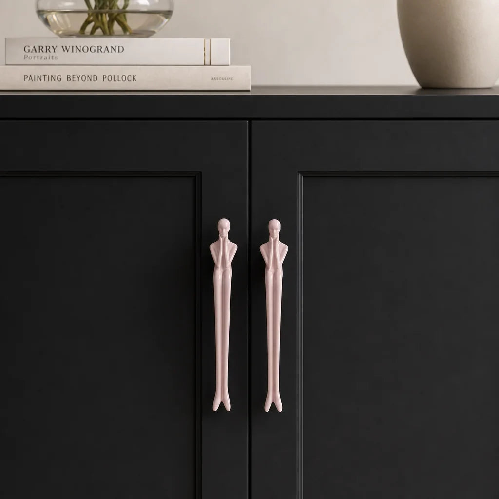 Diana Post-Impressionism Retro Art Thinker Brass Cabinet Handle