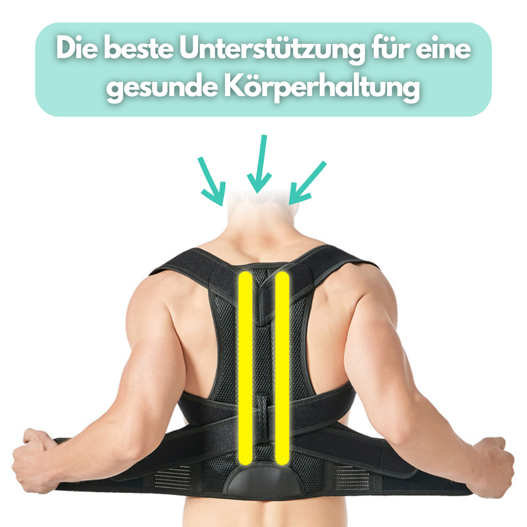 Ergonomische Houdingscorrector voor Schouders en Rug - Verstelbaar en Ademend - Unisex Postuurbrace | Sansoti