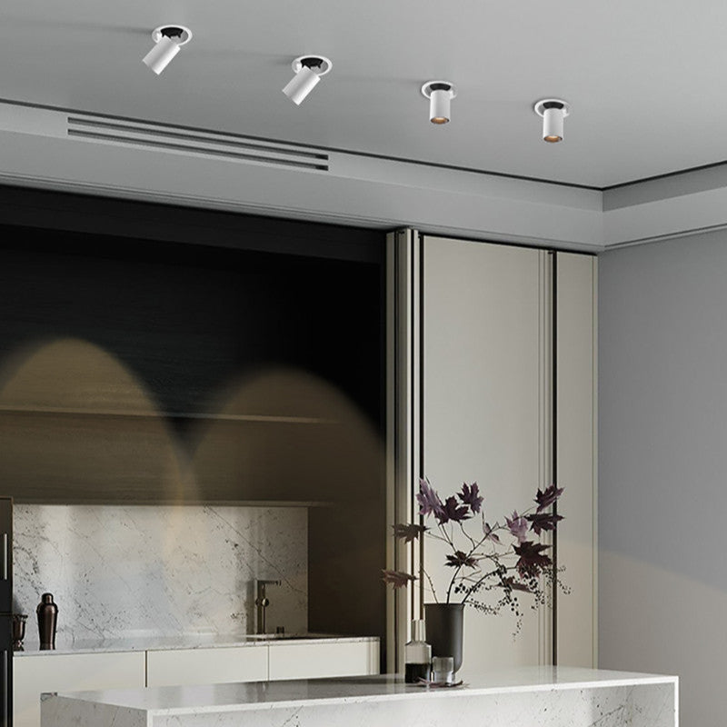 LED Inbouwspot Aluminium 85-265V Geïntegreerd Dimbaar voor Woonkamer Keuken Kantoor Retail | Sansoti