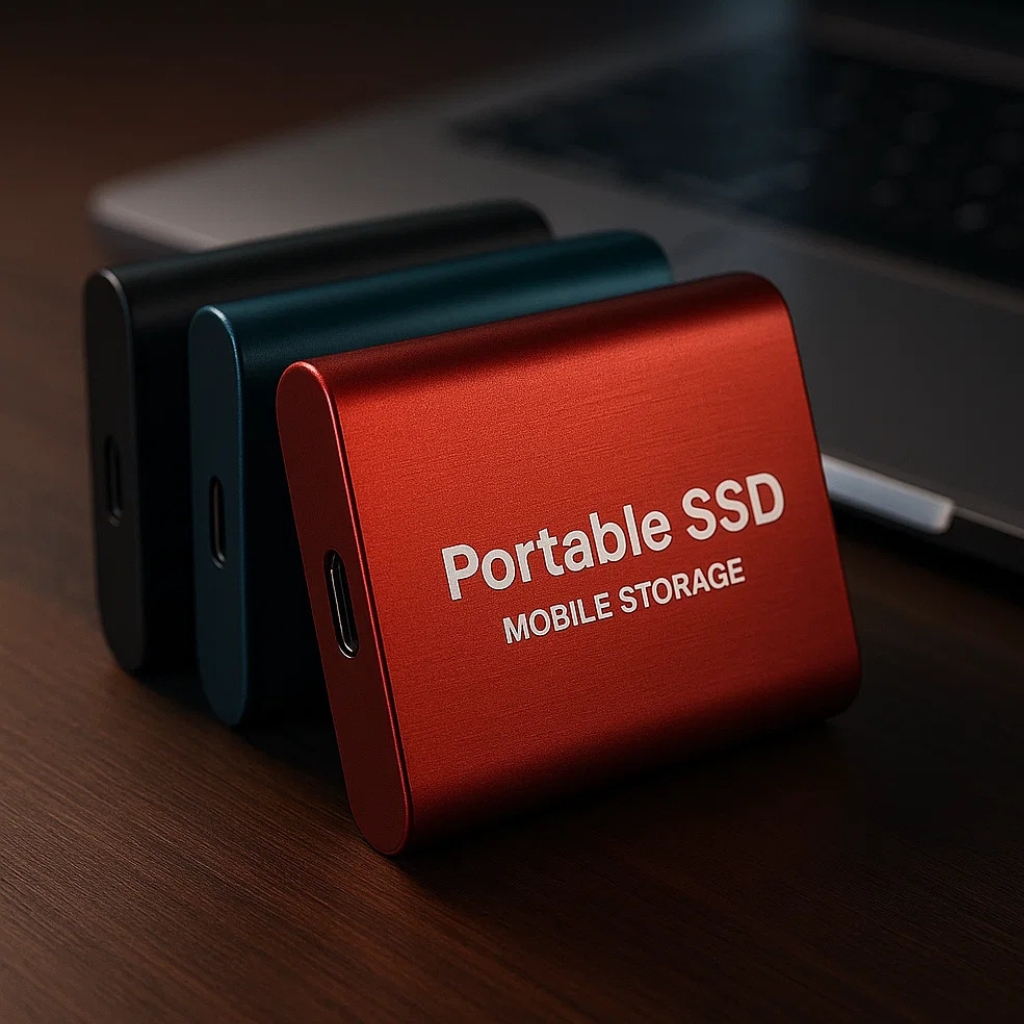 Externe SSD Harde Schijf 500 GB tot 32 TB USB 3.0 Draagbare Opslag Zwart Rood Blauw | Sansoti