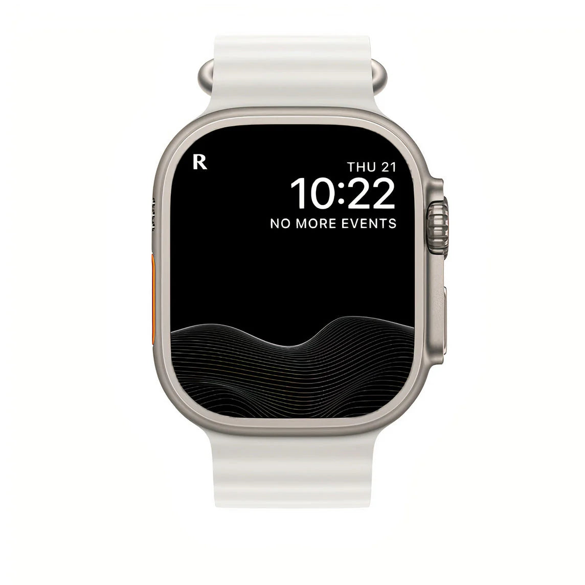 Elastische Horlogeband voor Smartwatch 40-49mm Siliconen Stretch Bandje Geel Blauw Wit Oranje Geschikt voor Sport Duiken Dagelijks Gebruik Comfortabele Pasvorm Ook Over Wetsuit | Sansoti
