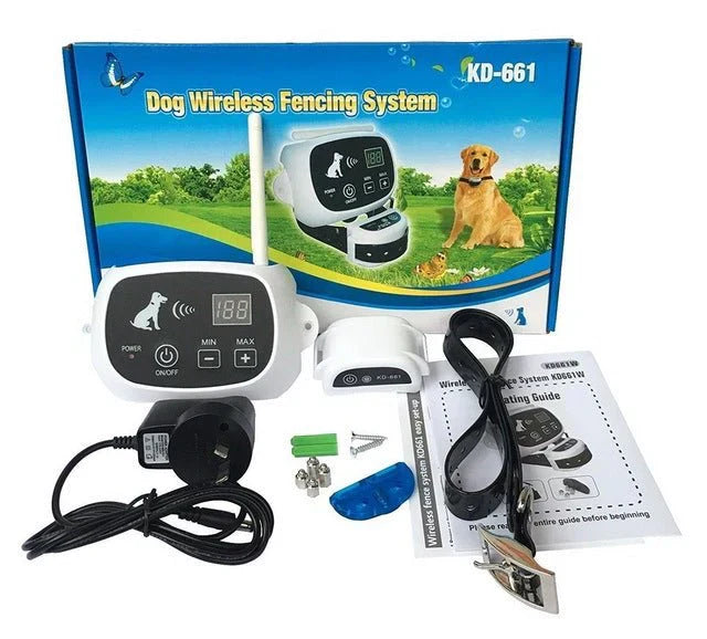 Wireless Dog Containment System with Training Function for Safe Garden | Sansoti