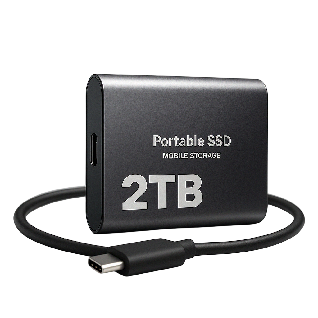 Externe SSD 2TB Ultrasnelle Gegevensopslag Compacte Harde Schijf voor PC Laptop Fotografie | Sansoti