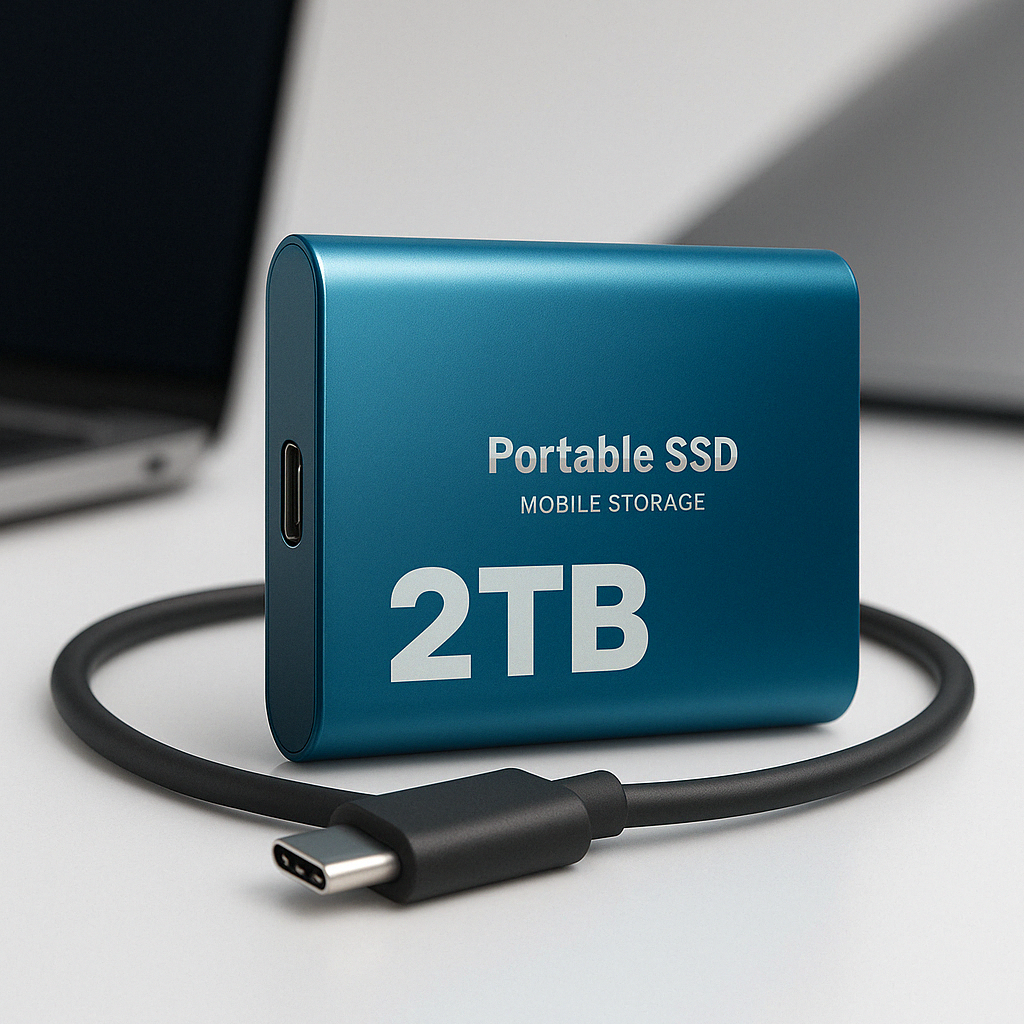 Externe SSD 2TB Ultrasnelle Gegevensopslag Compacte Harde Schijf voor PC Laptop Fotografie | Sansoti