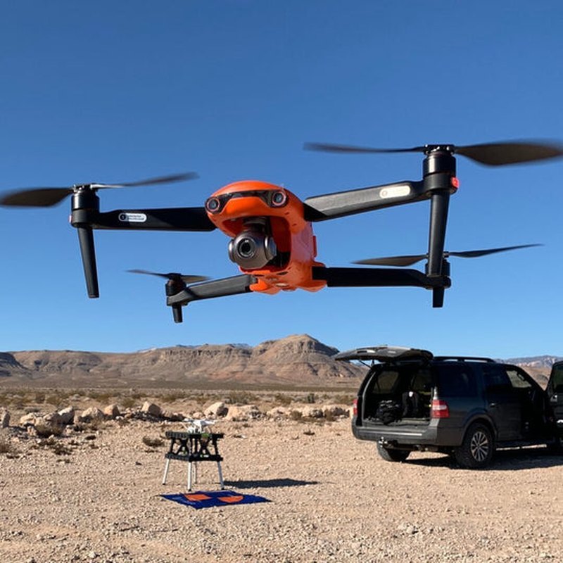 Professionele Camera Drone 4K UHD Luchtfotografie Lange Vliegtijd Opvouwbaar Design Zwart Oranje Grijs | Sansoti
