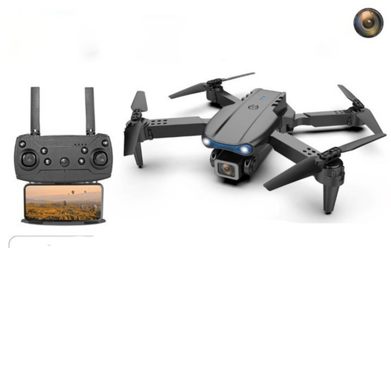Professionele Camera Drone 4K UHD Luchtfotografie Lange Vliegtijd Opvouwbaar Design Zwart Oranje Grijs | Sansoti