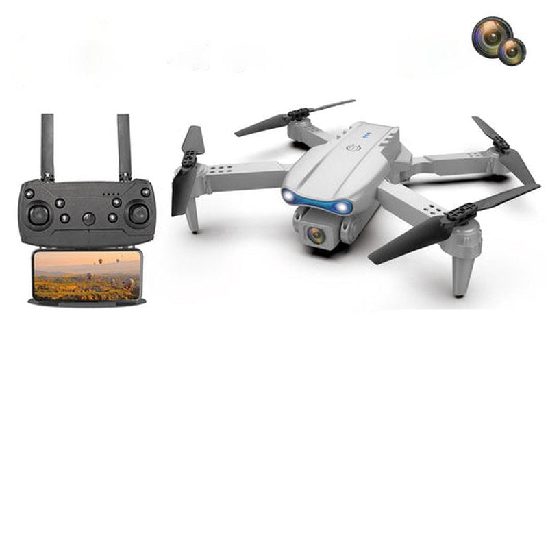 Professionele Camera Drone 4K UHD Luchtfotografie Lange Vliegtijd Opvouwbaar Design Zwart Oranje Grijs | Sansoti