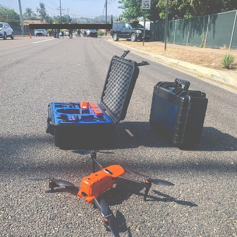 Professionele Camera Drone 4K UHD Luchtfotografie Lange Vliegtijd Opvouwbaar Design Zwart Oranje Grijs | Sansoti