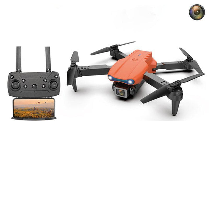 Professionele Camera Drone 4K UHD Luchtfotografie Lange Vliegtijd Opvouwbaar Design Zwart Oranje Grijs | Sansoti