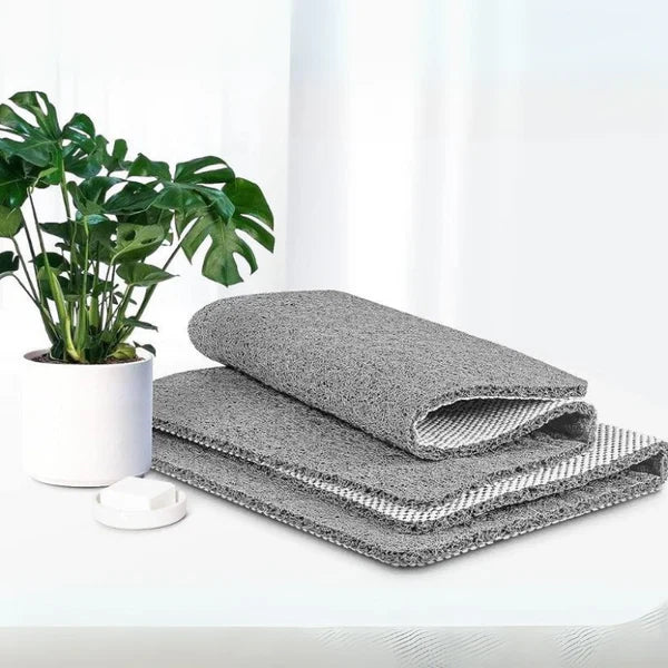 Antislip Douchematje met Drainage Structuur Snel Drogend Grijs Beige Wit Klein Medium Groot Badkamer Hygiënisch Veilig | Sansoti
