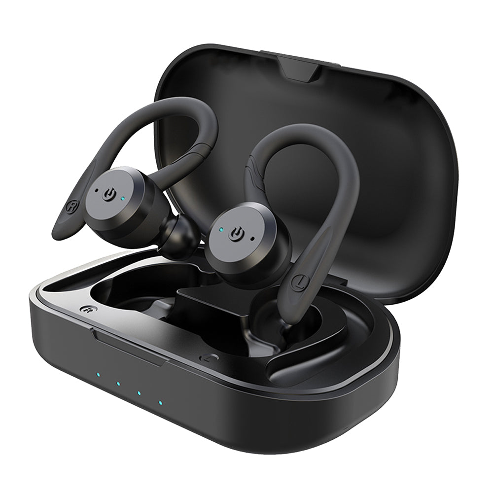 Wireless Sports Earbuds – 20 Hours of Playback, IPX7 Waterproof, Bluetooth 5.0 for Swimming & Fitness | Sansoti