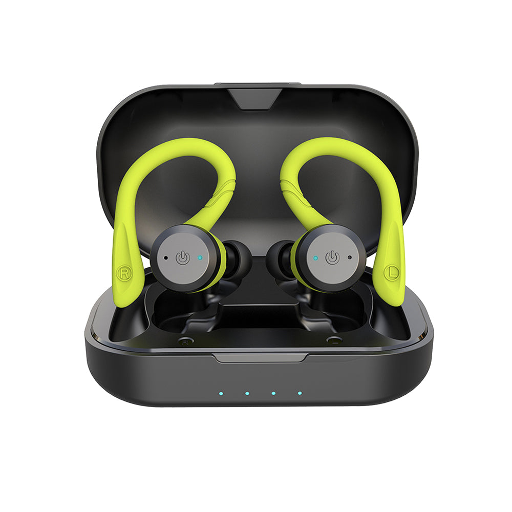 Wireless Sports Earbuds – 20 Hours of Playback, IPX7 Waterproof, Bluetooth 5.0 for Swimming & Fitness | Sansoti