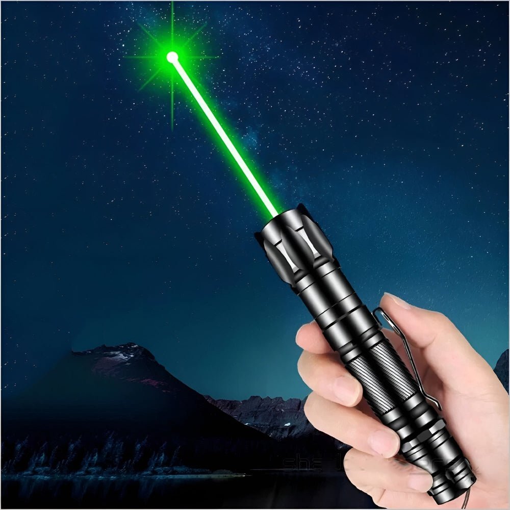 Groene Laserpointer 532nm Oplaadbaar USB voor Presentaties Sterrenkijken Outdoor Navigatie Camping Buiten | Sansoti