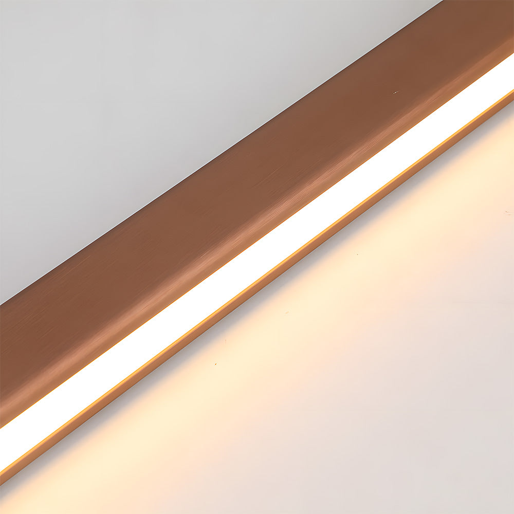 Verumo LED-Hängeleuchte Metall Schwarz Kücheninsel Esstisch Moderne Beleuchtung Lineare Hängeleuchte | Restfield