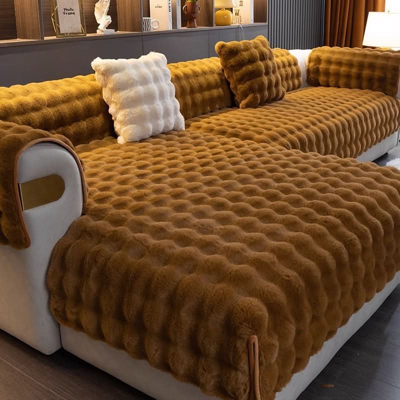 Non-Slip Sofa Cover for Pets, Furniture Protector, Washable, Corner Seat, Removable Cover for Sofa Comfort and Protection | Sansoti