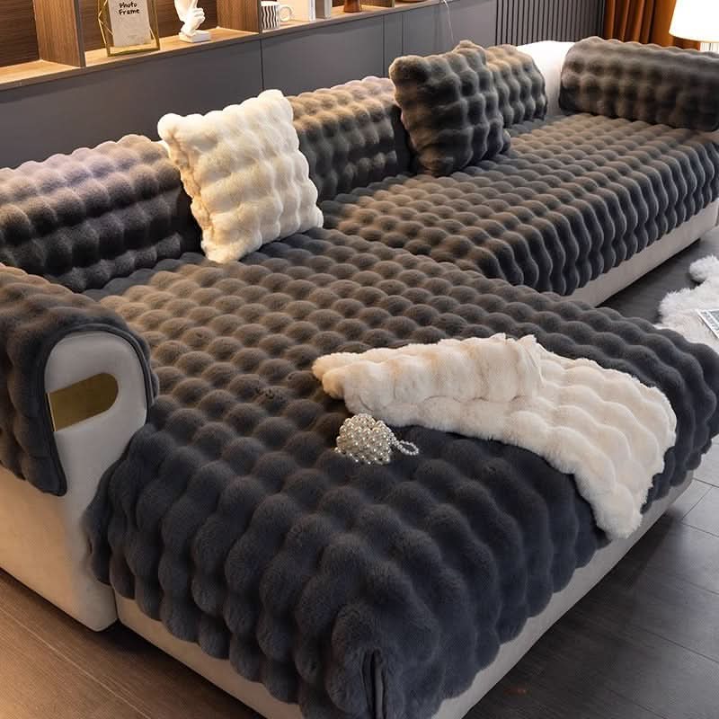 Non-Slip Sofa Cover for Pets, Furniture Protector, Washable, Corner Seat, Removable Cover for Sofa Comfort and Protection | Sansoti