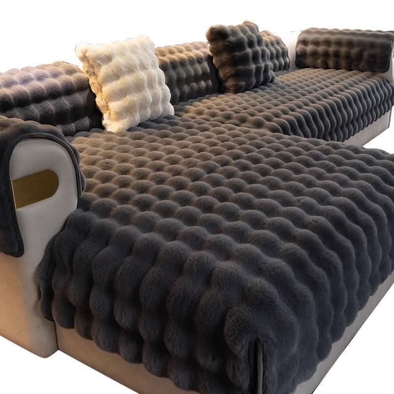 Non-Slip Sofa Cover for Pets, Furniture Protector, Washable, Corner Seat, Removable Cover for Sofa Comfort and Protection | Sansoti