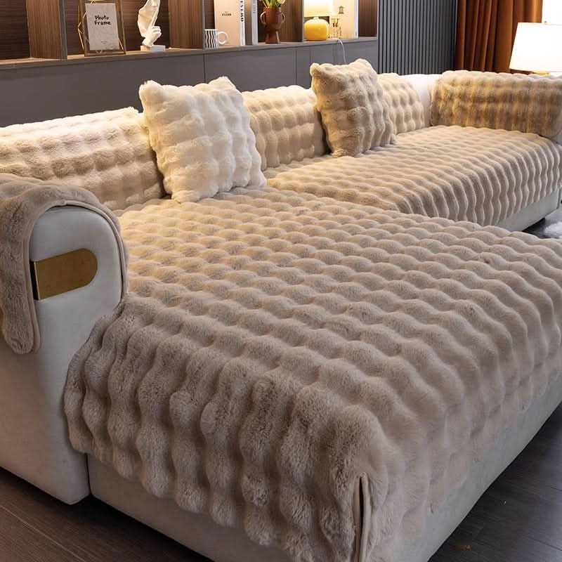 Non-Slip Sofa Cover for Pets, Furniture Protector, Washable, Corner Seat, Removable Cover for Sofa Comfort and Protection | Sansoti