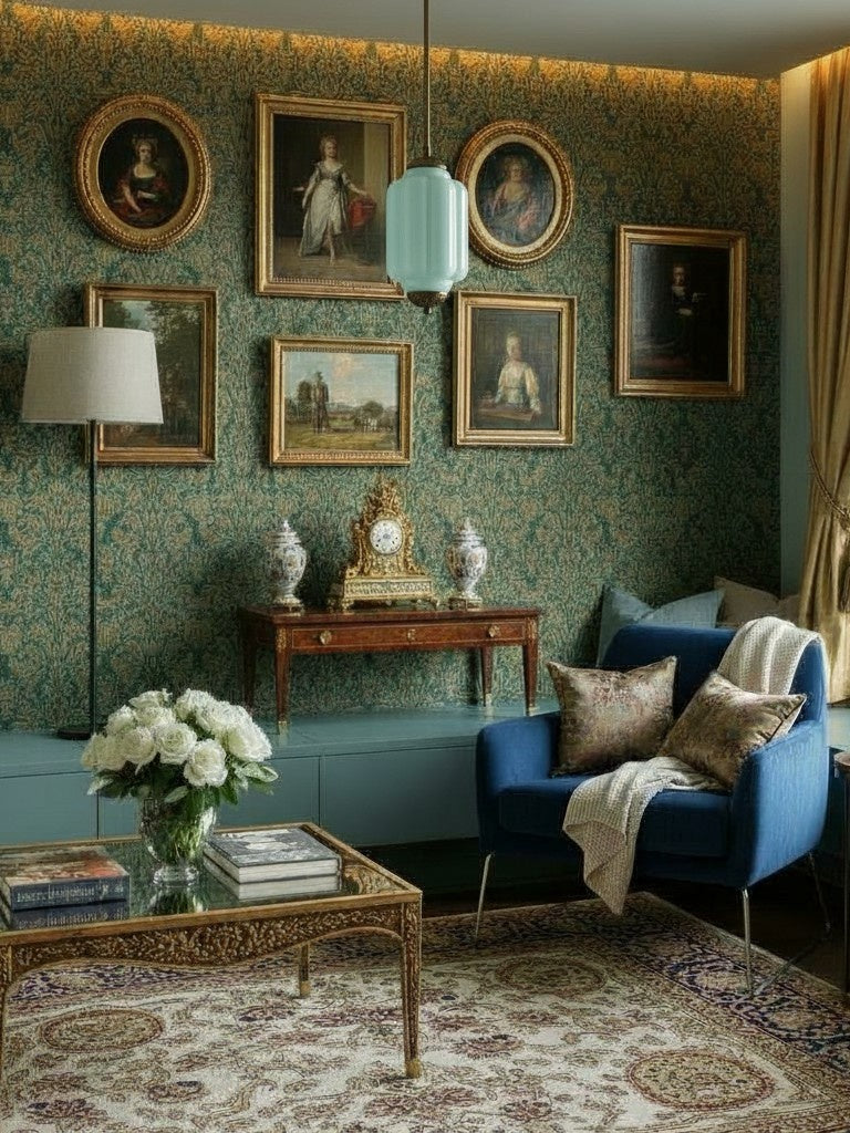 Vintage Glazen Hanglamp met Nostalgische Uitstraling – Verfijnde Verlichting voor Eetkamer en Keuken | Sansoti