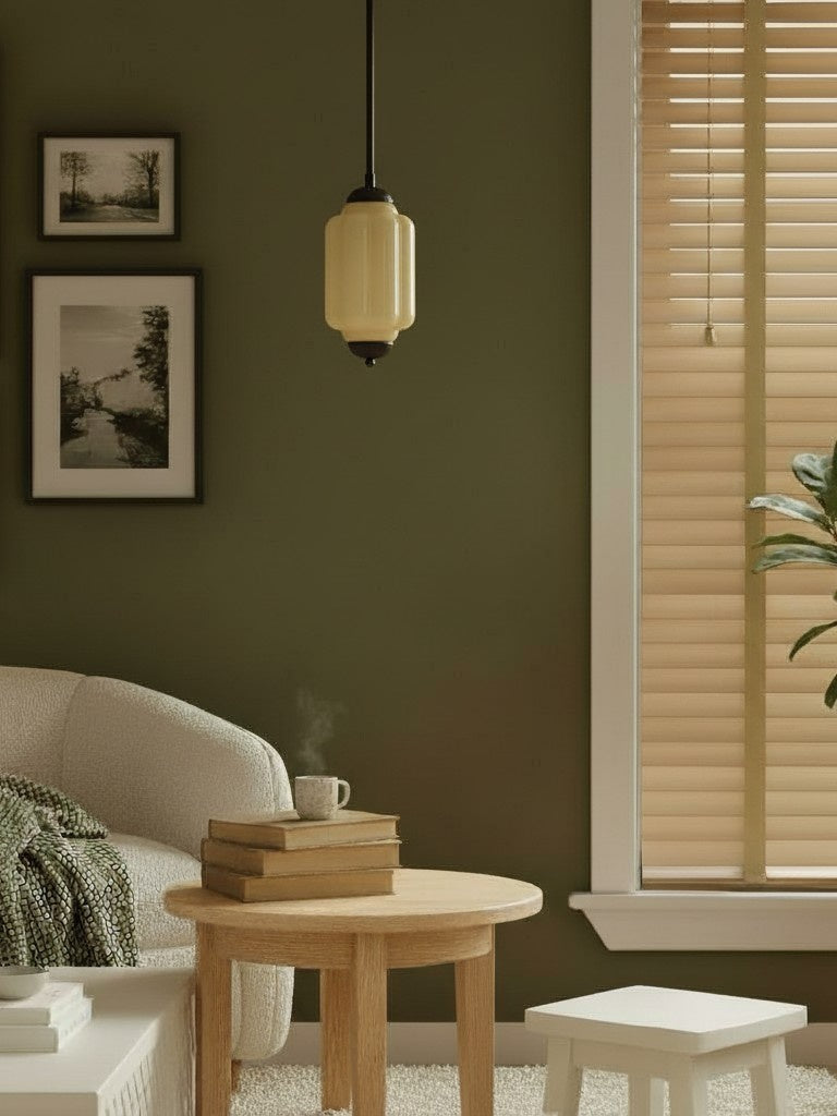 Vintage Glazen Hanglamp met Nostalgische Uitstraling – Verfijnde Verlichting voor Eetkamer en Keuken | Sansoti